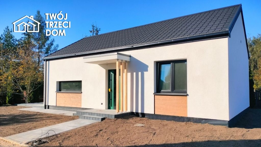 Dom autorski projekt domu 80m2 Bełchatów Twój Trzeci Dom 
Firma Budowlana Bełchatów