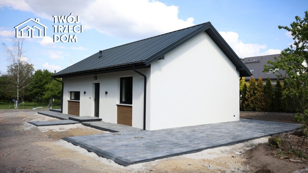 Dom autorski projekt domu 80m2 Bełchatów Twój Trzeci Dom 
Firma Budowlana Bełchatów