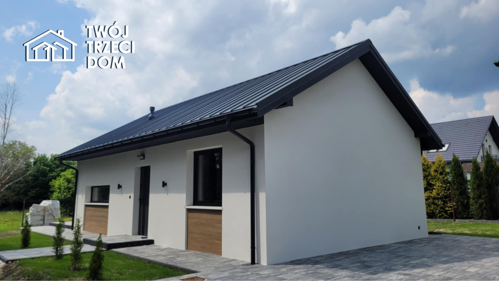 Dom autorski projekt domu 80m2 Bełchatów Twój Trzeci Dom 
Firma Budowlana Bełchatów