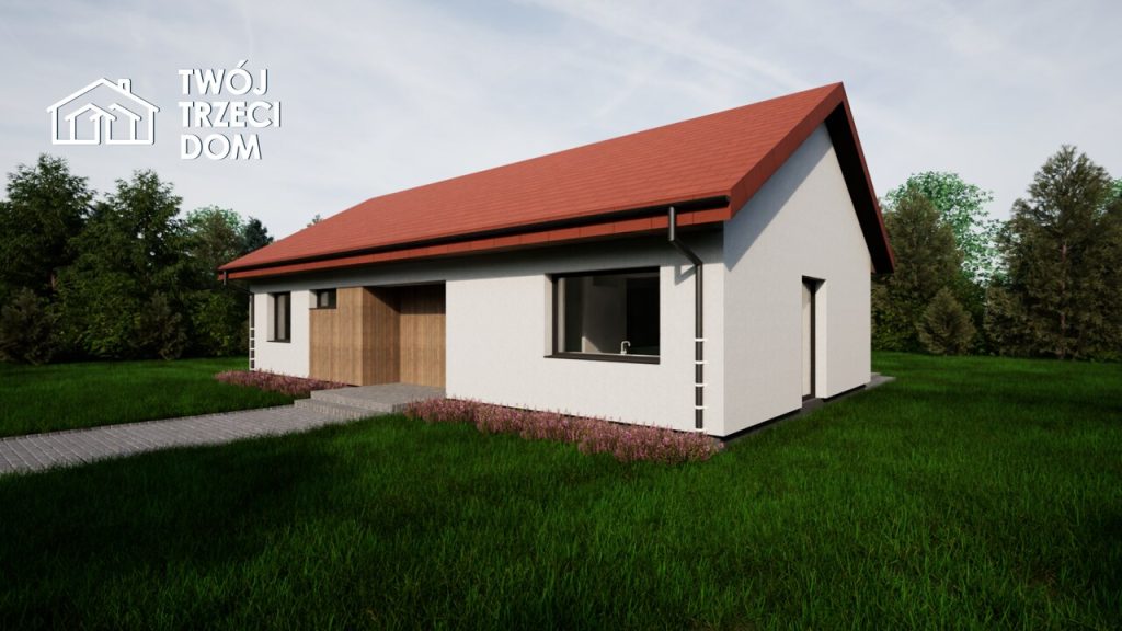 wizualizacja domu 100 m2 firma budowlana bełchatów
