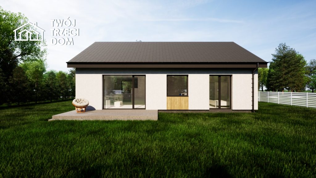 projekt domu 80m2