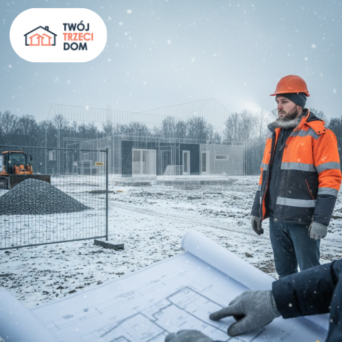 Jak przygotować działkę do budowy domu zimą?