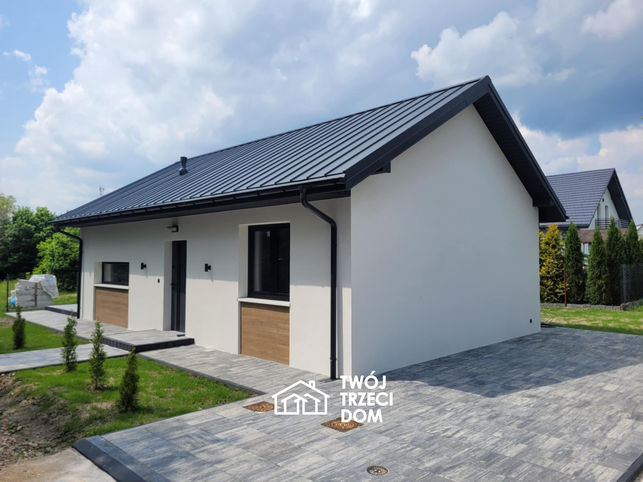 Twój Trzeci Dom Portfolio Dom Bełchatów Łódzkie 60m2 projekt
