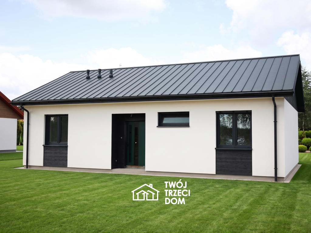 Budowa domów Firma budowlana Bełchatów Projekt domu 60m2